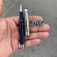 طقم مونت بلانك الأمير الصغير قلم وكبك غطاء