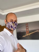 كمامة بعدة طبقات قماشية #23