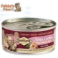 كارنيلوف - كيتينز - ديك رومي وسلمون (طعام رطب) 100...