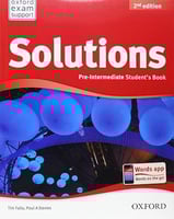 SOLUTIONS 2ND EDITION PRE-INTERMEDIATE STUDENT BOO...