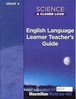 SCIENCE A CLOSER LOOK: ENLISH LANGUAGE LEARNER TEA...