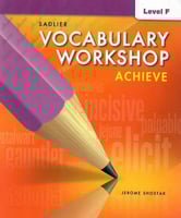 SADLIER VOCABULARY WORKSHOP LEVEL F ACHIEVE GRADE...