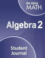 BIG IDEAS MATH ALGEBRA 2 STUDENT JOURNAL