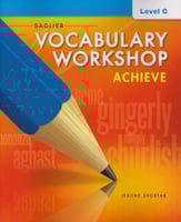 SADLIER VOCABULARY WORKSHOP LEVEL C ACHIEVE GRADE...