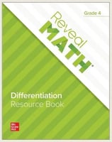 REVEAL MATH DIFFERENTIATION RESOURCE BOOK GRADE 4