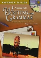 PRENTICE HALL WIRITING AND GRAMMAR COPPER HANDBOOK