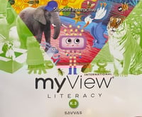 MY VIEW LITERACY STUDENT EDITION VOLUME 3 GRADE KG
