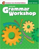 SADLIER GRAMMAR WORKSHOP LEVEL GREEN GRADE 3