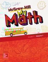 MCGRAW-HILL MY MATH VOLUME 1 GRADE 1