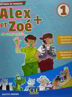 ALEX ET ZOE METHODE DE FRANCAIS 1 SET