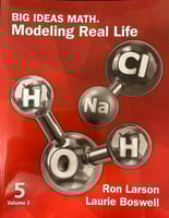BIG IDEAS MATH MODELING REAL LIFE VOL 2 GRADE 5