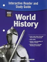 Holt Social Studies World Hisory: Interactive Read...