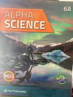 ALPHA SCIENCE STUDENT BOOK GRADE 6A