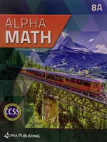 Alpha Math GR 8 Student Book Vol: A