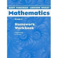 SCOTT FORESMAN MATHEMATICS HOMEWORK WORKBOOK GRADE...