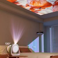 بروجكتر محمول ذكي فيفشاو A10 مع إضاءة