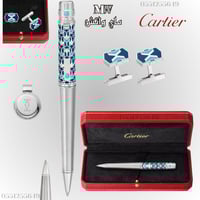 قلم كارتير و كبك سانتوس - Cartier