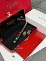 قلم كارتير و كبك سانتوس - Cartier