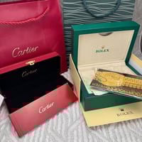 طقم رولكس و كارتير الفاخر : ساعة وقلم وكبك