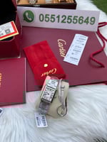 ساعة كارتير نسائي معا اسواره مجانيهCartier