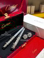 قلم كارتير و كبك سانتوس - Cartier