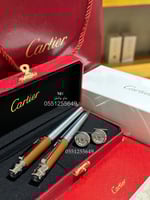 قلم كارتير و كبك سانتوس - Cartier