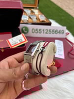 ساعة كارتير نسائي معا اسواره مجانيهCartier