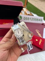 ساعة كارتير نسائي معا اسواره مجانيهCartier
