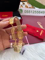 ساعة كارتير نسائي معا اسواره مجانيهCartier