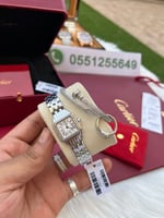 ساعة كارتير نسائي معا اسواره مجانيهCartier