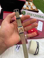 ساعة كارتير نسائي معا اسواره مجانيهCartier