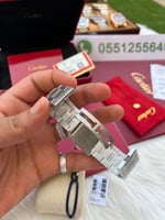 ساعة كارتير نسائي معا اسواره مجانيهCartier