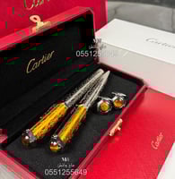 قلم كارتير و كبك سانتوس - Cartier