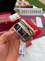 ساعة كارتير نسائي معا اسواره مجانيهCartier