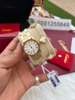 ساعة كارتير نسائي معا اسواره مجانيهCartier