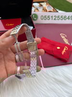 ساعة كارتير نسائي معا اسواره مجانيهCartier