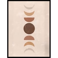 لوحة أطوار القمر