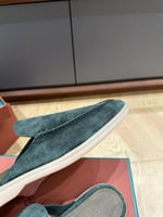 Loro Piana Mens Babouche Walk Loafers