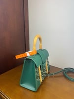 Goyardine Saigon satchel Green