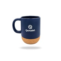 كوب بشعار محمصة قهاوي