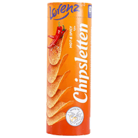 بطاطس لورينز علب حار 100جم