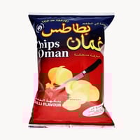 رقائق بطاطس عمان سكين عائلي 150 جم