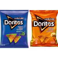 دوريتوس كبير ابو 3 ريال نكهات متعددة 63 جم