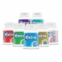 علك اكسترا مستورد نكهات متعددة 64 جم