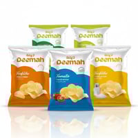 بطاطس ديمة فرفشة نكهات متعددة 21حبة *12جم