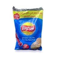 ليز رقائق البطاطس بنكهة الكاتشب 14*27 جم