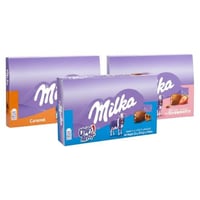 شوكولاتة ميلكا 12 حبة نكهات متعددة