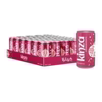 كينزا مشروب غازي نكهات متعددة 30*185 مل