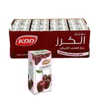 عصير نكتار كي دي دي الكرز مع العنب الابيض 24*180 م...