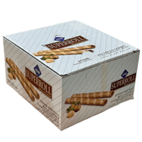 ويفر سوبر رول بالبندق 24*12جم